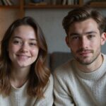 Flirtkontakt Schweiz: So findest du echte Singles zum Kennenlernen Ein junges Paar führt einen entspannten Videoanruf in ihren Wohnungen
