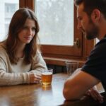 Sexkontakt Burgenland: So findest du diskrete Abenteuer in deiner Nähe Ein Paar teilt einen intimen Moment an einer Bar in Eisenstadt