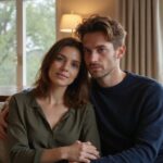 Flirt Kontakt und Sextreffen Schwyz: Jetzt neue Abenteuer erleben Ein Paar sitzt entspannt auf einem eleganten Sofa und verbindet sich